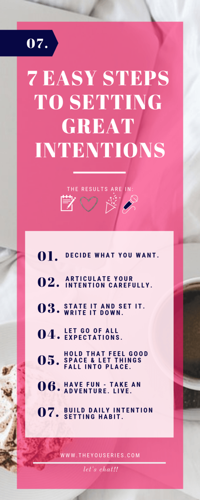 28 Steps To Setting Powerful Intentions  Living On Purpose