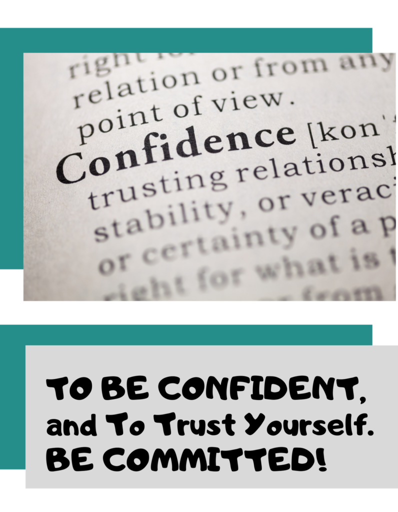 gain confidence